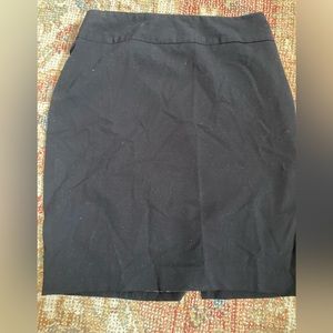 Liz Claiborne Black zipper Skirt